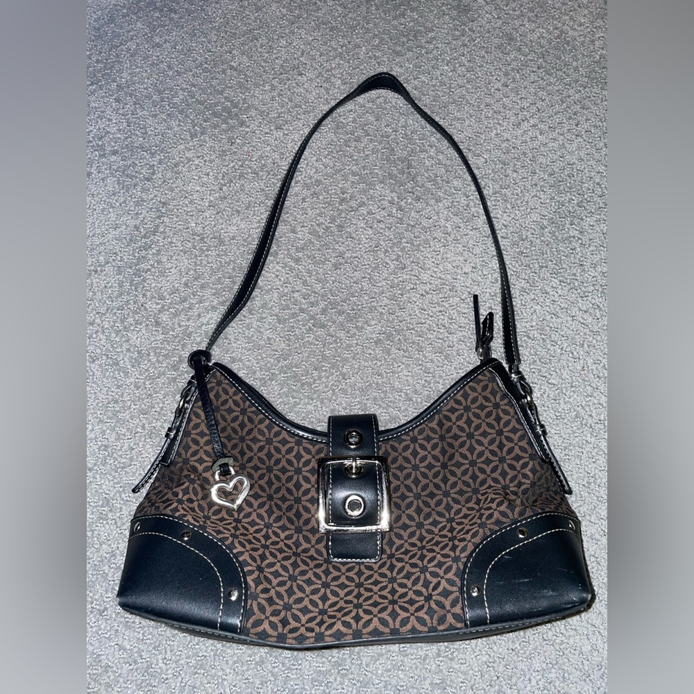 Relic black and brown shoulder bag